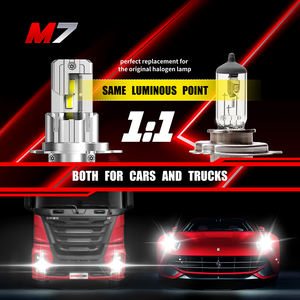 Bombillas LED para Faros Delanteros de Coche LANSEKO <span class=keywords><strong>M7</strong></span> 9012 HIR2 9005 H11 H7 con Chips LED GC-7035 20W 5000LM para PCB de Cobre 12V - Product Image 4