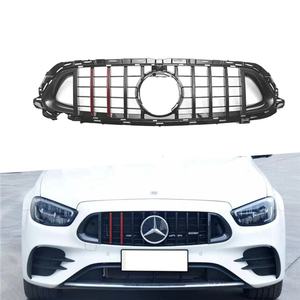 Grille de style Brabus pour Mercedes-Benz Classe E W213, pièce de rechange pour pare-chocs avant en ABS, pour édition sport 2021-2023 - Product Image 1