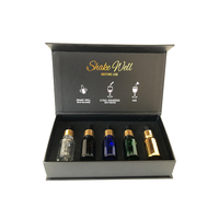 Boîte cadeau magnétique en papier avec logo personnalisé de luxe, avec insert en mousse