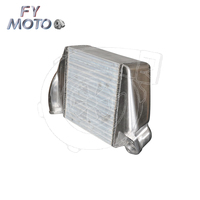 Kit d'intercooler turbo à montage supérieur pour Subaru WRX LEGACY FORESTER XT EJ25 08-14, argent