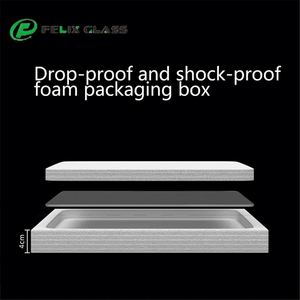 กระจกนิรภัยพร้อมไฟ RGB สำหรับแผ่นรองเมาส์ ภาพเคลื่อนไหวแบบไดนามิก ให้ประสบการณ์การเล่นเกมที่สมจริง พื้นผิวเล่นเกมขนาดใหญ่ ทนทาน และไม่ลื่น - Product Image 6