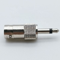 Prise jack femelle en laiton cnc, 9 pièces, connecteur d'adaptateur mono de 3.5mm