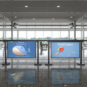 Striscioni Personalizzati di Alta Qualità per Barriere da Esterno per Pubblicità in Lega di Alluminio - Product Image 1