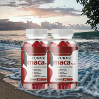 Compléments de bonbons gélifiés à la racine de Maca pour l'amélioration des fesses et le lifting des hanches, à base de plantes, pour le soulagement du stress et la gestion de l'énergie pour adultes non enceintes