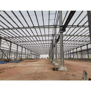 Bâtiment moderne en structure d'acier préfabriquée, entrepôt et atelier commercial sur mesure - Product Image 4