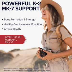 VITAMINA K2 de marca privada de alta calidad, apoya la salud de los huesos y los dientes y mantiene la salud cardiovascular en cápsulas blandas. - Product Image 3