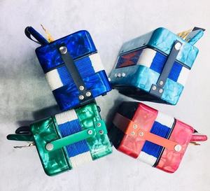 Wholesale Orff Percussion Factory Direct Sales <b>Musical</b> <b>Instrument</b> Toys Multi-color 7 Key 2 Bass Exquisite Accordion - Product Image 3
