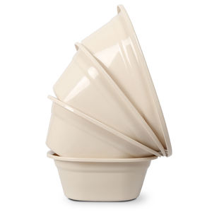 Bassin de lavage en <span class=keywords><strong>plastique</strong></span> PP carré, plusieurs tailles, design durable pour la maison, cuisine, salle de bain, lavage des mains - Product Image 2