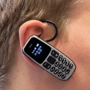سماعة رأس صغيرة ذات شاشة 0.66 بوصة من Mini Star BM10 مزودة بشريحتين ولوحة مفاتيح صغيرة لهاتف oneplus