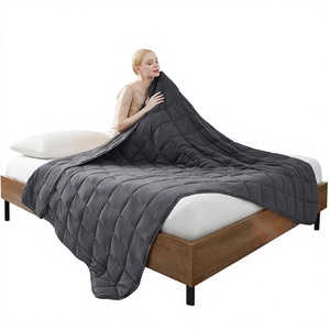 <b>Weighted</b> <b>Blanket</b> <b>Weighted</b> <b>Blanket</b> for Adults High Breathability Heavy <b>Blanket</b>, Soft Material with Premium Glass Beads - Product Image 1