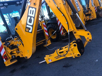 Marteau brise-roche hydraulique OEM compatible avec la chargeuse-pelleteuse JCB 3CX |   Ciseaux à béton de 68 mm pour la démolition