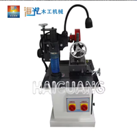 Machine à affûter les outils de menuiserie HAIGUANG robuste, moteur 0,37 kW, testée et inspectée, capacité 130 kg, facile à utiliser, pour affûter les fraises et les forets à queue.