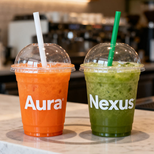 Vasos Reutilizables para Té Boba con Asa, <span class=keywords><strong>de</strong></span> PET/PE, con Logotipo Personalizado, Venta Directa <span class=keywords><strong>de</strong></span> Fábrica - Product Image 2