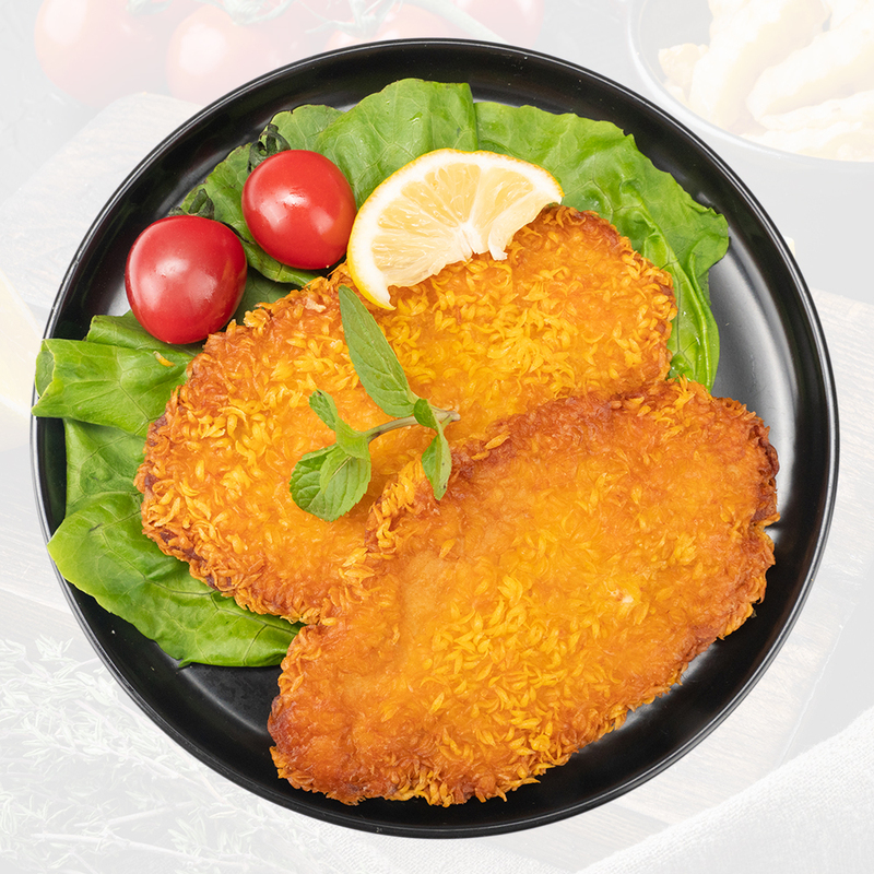Yellow Panko Star Shape Crunchy Puffed