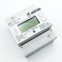 Compteur d'énergie intelligent triphasé certifié MID/UL, rail DIN D3001-LM, classe 1.0, RS485, Modbus