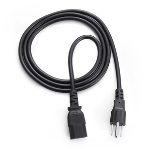 Kabel daya AC 1.8M IEC320 0.75mm PC komputer <span class=keywords><strong>Desktop</strong></span> standar USA - Product Image 5