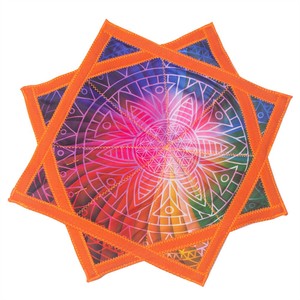 Stella <span class=keywords><strong>Dapo</strong></span> flow con LED personalizzato stampa floreale fazzoletti Spinning stoffa novità giocoleria <span class=keywords><strong>Dapo</strong></span> per divertimento - Product Image 1