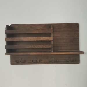 Étagère <span class=keywords><strong>murale</strong></span> flottante en bois élégante, simple et bon marché Étagère <span class=keywords><strong>murale</strong></span> en bois Étagères de rangement suspendues - Product Image 1