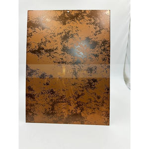 Feuille décorative en acier inoxydable vintage de luxe EX891 pour la décoration intérieure d'hôtel - Product Image 4