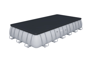 <span class=keywords><strong>Bestway</strong></span> 56475 7,32 m x 3,66 m x 1,32 cm(24 'x 12' x 52 ') Piscinas de marco <span class=keywords><strong>rectangular</strong></span> de acero eléctrico <span class=keywords><strong>Piscina</strong></span> de Salón Familiar - Product Image 3