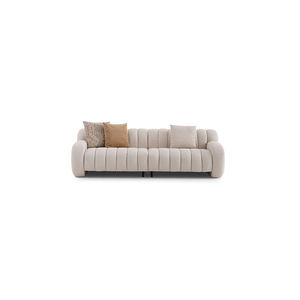 Cómodo Sofá Seccional Cuadrado para Sala de Estar, Chaise Longue Moderno Tapizado en Tela de Terciopelo, Personalizable para el Hogar y la Escuela - Product Image 3