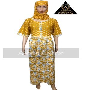 Vestido Midi Bohemio Vintage para Mujer, Directo de Fábrica, 100% Algodón, Estilo Y2K Maillard, Estampado en Serigrafía, Casual - Product Image 2