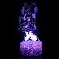 Lámpara táctil divertida Mini LED decorar habitación lámparas de mesa divertido ABS LED luces para el hogar diseñado luz de noche decoración estrellada dormitorio