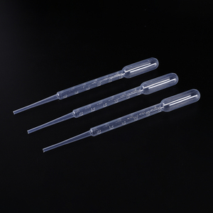 0.2ml,0.5ml,1ml,2ml,3ml,5ml,10ml Graduated Transfer Pipette Dropper <b>Pasteur</b> Pipettes Plastic Disposable Transfer Pipettes - Product Image 2