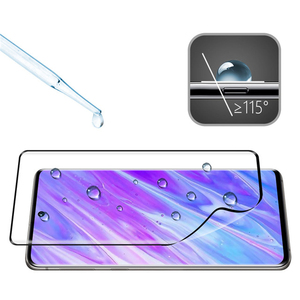 Protecteur d'écran en céramique PMMA pour Samsung <span class=keywords><strong>Galaxy</strong></span> S25 Ultra S24 S23 <span class=keywords><strong>Plus</strong></span> S22 <span class=keywords><strong>S10</strong></span> S9 Film protecteur de déverrouillage d'empreintes digitales à colle complète - Product Image 4