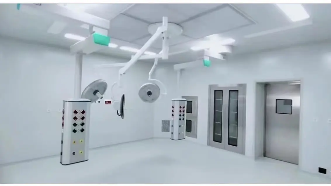 YANING Steel Structure Operating Room ISO 7 Modular Clean Room Customized Design