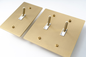 Tùy biến vàng trắng Brass tấm chúng tôi tiêu chuẩn Brass có khía chuyển đổi chuyển đổi 15A gfci USB ổ cắm 110V LED Dimmer chuyển đổi ánh sáng - Product Image 5