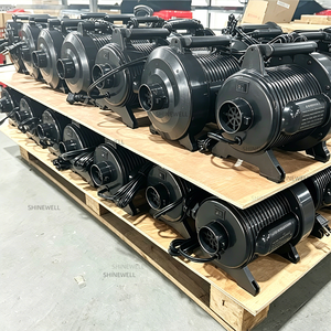 Pompe à air électrique SHINEWELL, gonfleur <span class=keywords><strong>et</strong></span> dégonfleur, pompe à air portable améliorée pour matelas pneumatique, flotteur de <span class=keywords><strong>piscine</strong></span>, <span class=keywords><strong>camping</strong></span> - Product Image 6