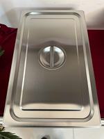 Peralatan Prasmanan Grosir Pabrik: Wadah Penyimpanan Stainless Steel, Penghangat Makanan Prasmanan, Chafing Dish, Panci GN, Panci Penggorengan.