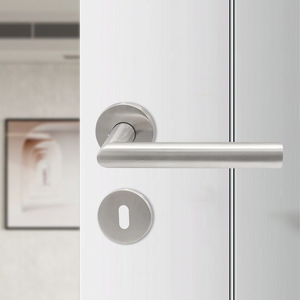 Poignée de porte moderne de luxe en acier inoxydable A41110, style <span class=keywords><strong>italien</strong></span>, <span class=keywords><strong>levier</strong></span> de sécurité pour portes commerciales haut de gamme - Product Image 2