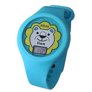 Montre-bracelet électronique pour enfants, cadeau de dessin animé, jouet en Silicone pour enfants... - Product Image 5