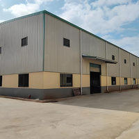 Structure métallique à portique libre pour hangar d'avions privés et entrepôt de maintenance de machines lourdes