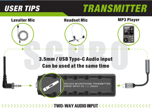 <span class=keywords><strong>Clip</strong></span> DE MICRÓFONO INALÁMBRICO TR2 UHF <span class=keywords><strong>para</strong></span> saxofón, trompeta, micrófono de plástico, cancelación de ruido, Compatible con teléfono, altavoz, mezclador, estudio - Product Image 4