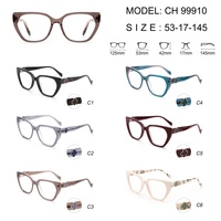 Expédition sous 24 heures – Montures optiques de luxe haut de gamme en acétate avec ornements, lunettes de vue tendance pour usage quotidien