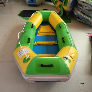 Outdoor Water Equipment Inflatable Drifting Boat Lifeboat Rescue Raft Boat With Thickened PVC Material