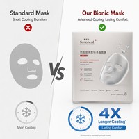 Masque Hydrocolloïde Apaisant et Anti-Rougeurs Bionique pour la Récupération Post-Laser