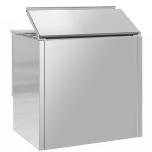 GGM Gastro Saladette ECO - 903 mm - 2 portes - avec entrée pour 2x GN 1/1 & 3x GN 1/6 & couvercle en acier inoxydable - Product Image 6