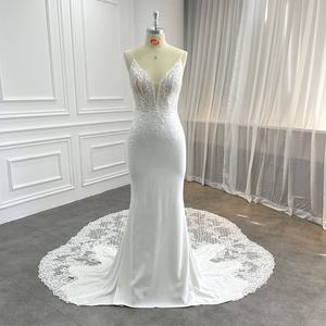 Robe de mariée en dentelle à paillettes, style sirène, sans manches, <span class=keywords><strong>2022</strong></span>, 2023 - Product Image 1