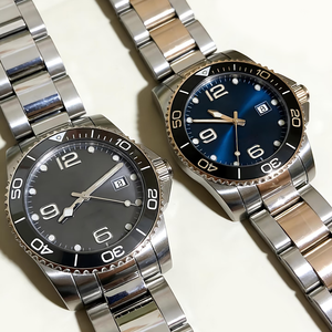Reloj Automático de Lujo con Cristal de Zafiro Estilo HC, Reloj Mecánico Deportivo de 300M, Bisel de Cerámica, Correa de Acero Inoxidable - Product Image 1