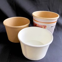 공장가 테이크아웃 일회용 컵라면/밥 로고 맞춤 16온스 수프컵