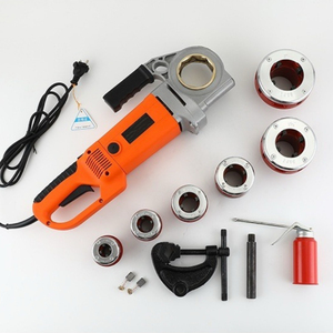 Máquina Roscadora Portátil de 2300W con Cabezal Automático para Placas de Bisagra y Tuberías Galvanizadas, Herramienta Manual para Roscado - Product Image 2
