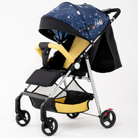 Poussette de bébé légère de luxe 3-en-1 Landau pliable avec système de voyage à poussée Matériau en tissu de cadre en fer bon marché pour l'utilisation de la voiture Bebes