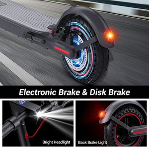 Listo para enviar 350W e-Scooter V8 del fabricante chino 36V Scooter Eléctrico de equilibrio inteligente de dos ruedas con batería 10.4ah - Product Image 3