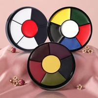 Palette de peinture à l'huile pour le visage et le corps, 6 couleurs, maquillage pour le visage et le corps, peinture à l'huile adaptée aux enfants, logo personnalisé