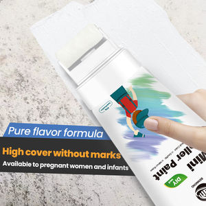 100 G Mini rouleau peinture/peinture <span class=keywords><strong>de</strong></span> réparation murale avec rouleau comme un ensemble/revêtement en Latex <span class=keywords><strong>de</strong></span> couleur murale bricolage - Product Image 2