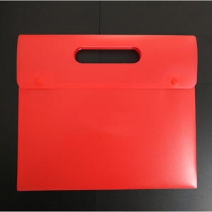 A4 Portable <strong>File</strong> <strong>Folders</strong> <strong>With</strong> <strong>Snap</strong> Button Closure Plastic Document Envelopes Waterproof PP Portable Document <strong>File</strong> Storage Bag - Product Image 4